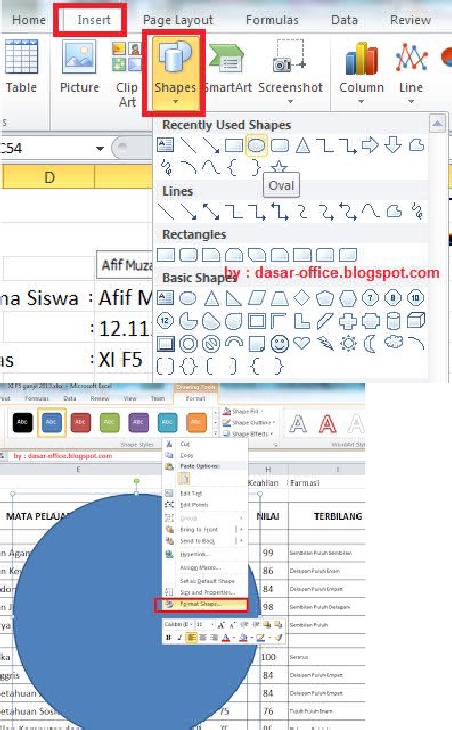 Cara Membuat Gambar Transparan pada Excel
